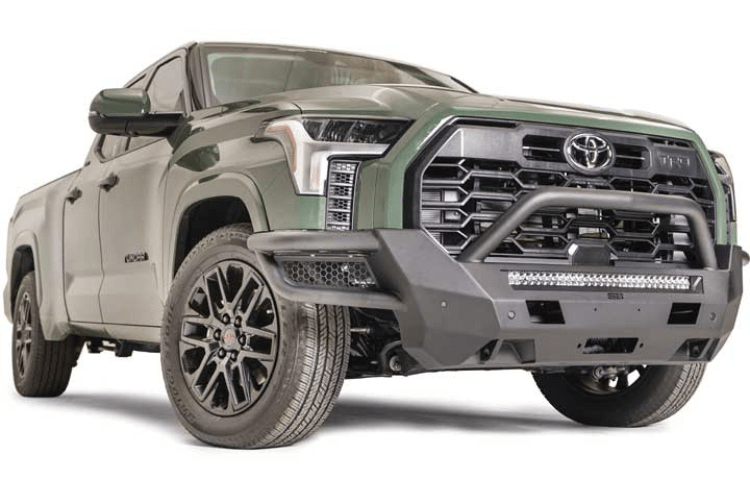 Smittybilt 613842 Toyota Tundra 2022-2024 Adventure Series Front Bumper Winch Ready