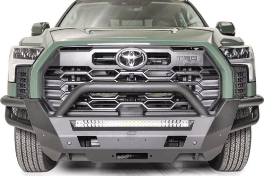 Smittybilt 613842 Toyota Tundra 2022-2023 Adventure Series Front Bumper Winch Ready