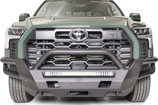 Smittybilt 613842 Toyota Tundra 2022-2024 Adventure Series Front Bumper Winch Ready