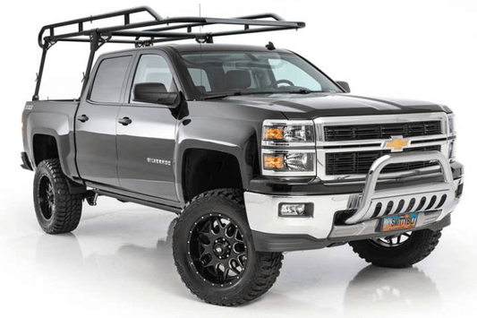 Smittybilt 18604 Chevy Silverado 2500HD/3500HD 1999-2008 Contractors Truck Bed Rack Black