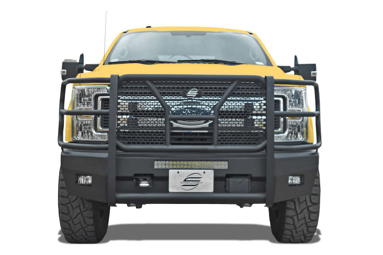 Steelcraft Elevation HD Front Bumper Ford F450/F550 Superduty 2017-2020 60-11380CC Supports Front Emblem Camera & Adaptive Cruise Control