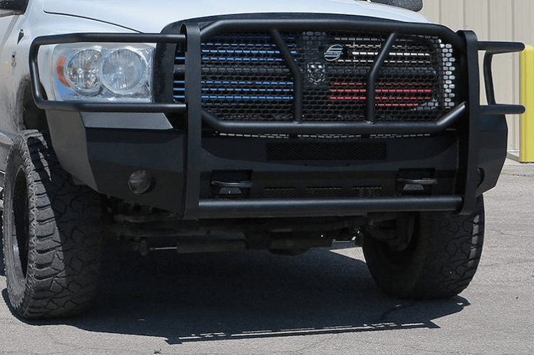 Steelcraft fine texture black Elevation bumper for 2003–2009 Dodge Ram 2500/3500