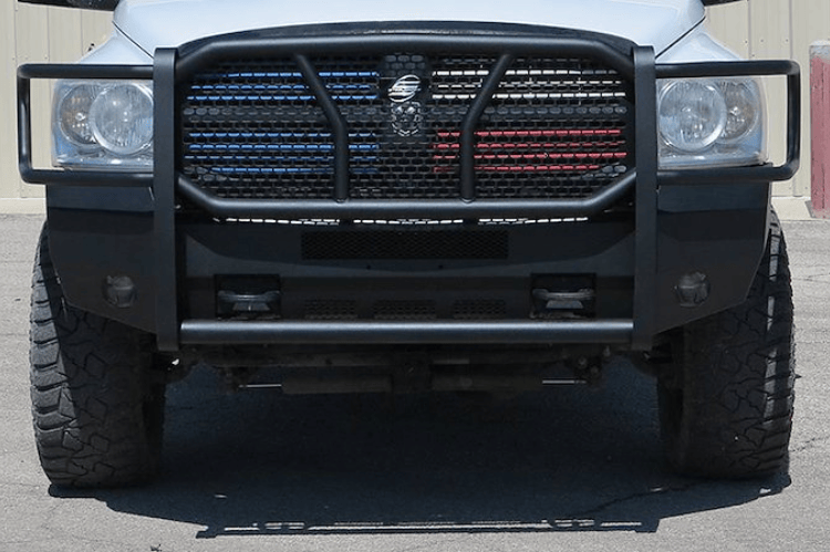 Steelcraft fine texture black Elevation bumper for 2003–2009 Dodge Ram 2500/3500