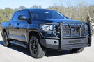Steelcraft front bumper replacement 60-13380C for 2014–2021 Toyota Tundra, aftermarket steel bumper for rugged front-end protection.