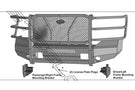 Steelcraft Elevation aluminum front bumper AL60-11370 for 2011-2016 Ford F250/F350 Super Duty durable Steelcraft bumper