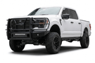Steelcraft Elevation front bumper 60-11440C installed on a 2024–2025 Ford F-150 truck
