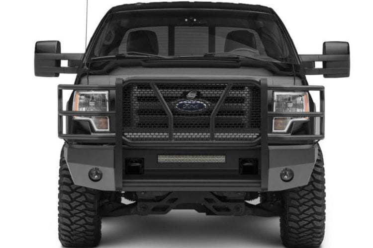 Steelcraft Elevation aluminum front bumper AL60-11360 for 2009-2014 Ford F150 durable Steelcraft aluminum bumper black