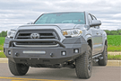 Steelcraft Fortis bullnose front bumper for Toyota Tacoma replacement.