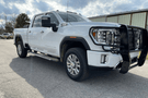 Steelcraft 50-0465C Grille Guard for GMC Sierra 2500/3500 HD 2020-2025, the ultimate truck grille protector with a semi-gloss black finish and heavy-duty construction