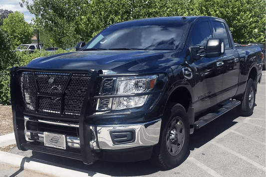 Steelcraft HD grille guard 50-4080C for 2016–2024 Nissan Titan XD truck