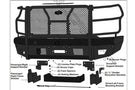 Steelcraft HD replacement front bumper HD10447RCW for 2020-2023 Chevy Silverado 2500HD/3500HD durable steelcraft hd bumper