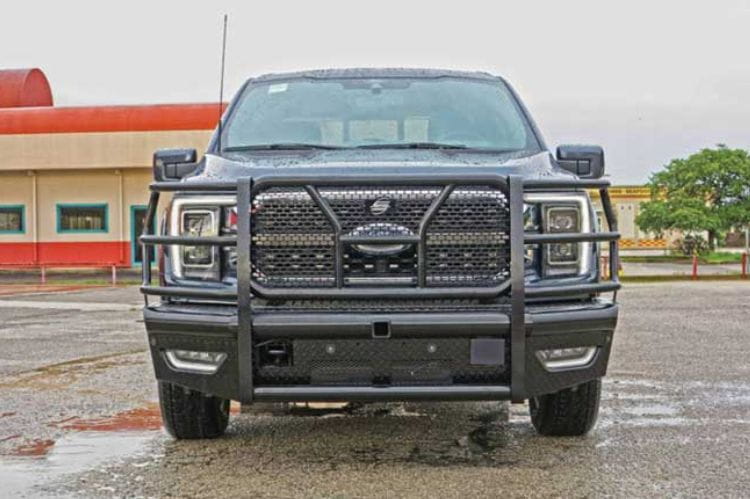 Steelcraft HD replacement front bumper HD11430RCC for 2021-2023 Ford F150 durable steelcraft hd front bumper replacement