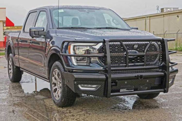 Steelcraft HD replacement front bumper HD11430RCC for 2021-2023 Ford F150 durable steelcraft hd front bumper replacement