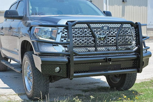 Steelcraft HD replacement front bumper HD13380RC for 2014-2021 Toyota Tundra durable Steelcraft HD bumper with camera support