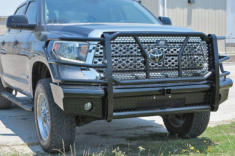 Steelcraft HD replacement front bumper HD13380RC for 2014-2021 Toyota Tundra durable Steelcraft HD bumper with camera support