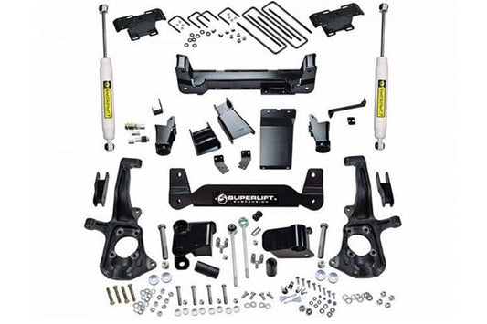 Superlift K150 GMC Sierra 2500HD/3500HD 2011-2019 6" Suspension Knuckle Kit with SL Shocks