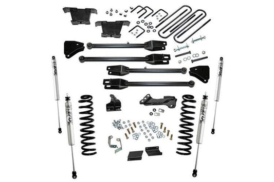 Superlift K236F 2011-2016 Ford F250/F350 Super Duty 4" Diesel Lift Kit with 4-Link Conversion & FOX Shocks