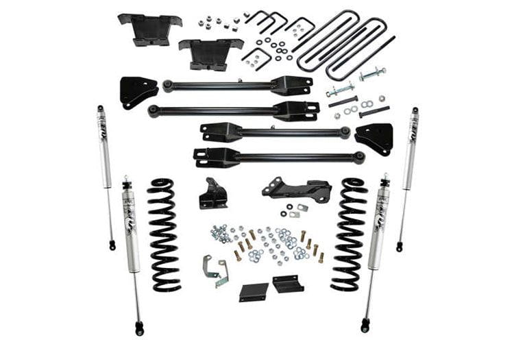 Superlift K236F 2011-2016 Ford F250/F350 Super Duty 4" Diesel Lift Kit with 4-Link Conversion & FOX Shocks