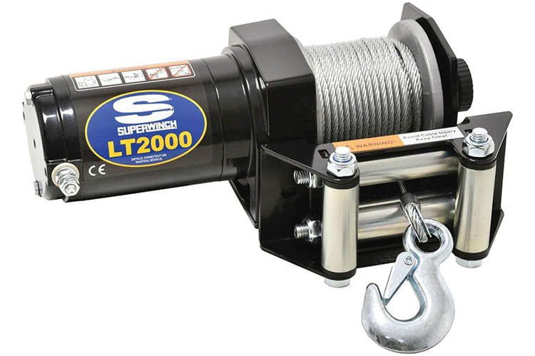 Superwinch 1120210 LT2000 12V 2100 Steel Wire Rope Winch