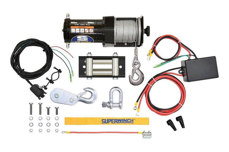 Superwinch 1120210 LT2000 12V 2100 Steel Wire Rope Winch