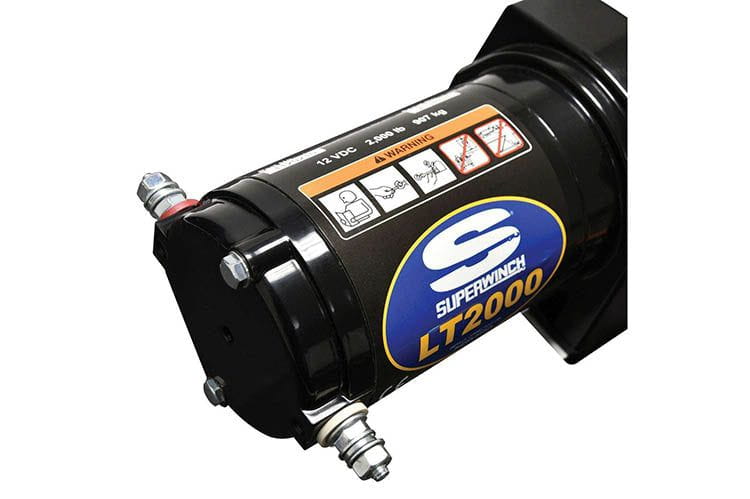 Superwinch 1120210 LT2000 12V 2100 Steel Wire Rope Winch