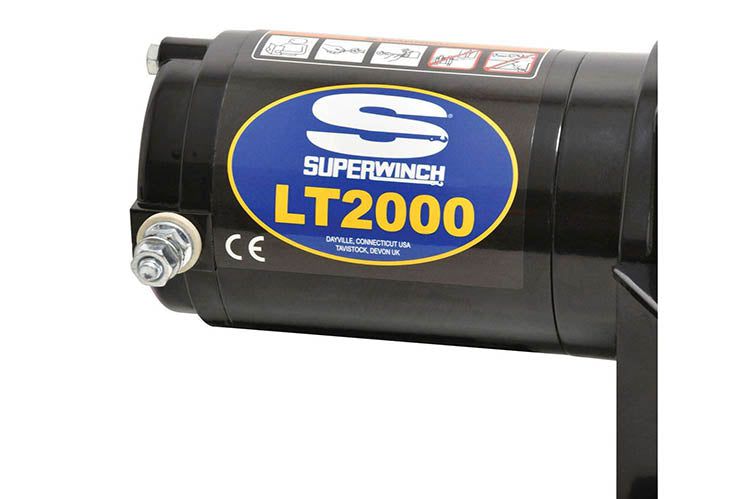 Superwinch 1120210 LT2000 12V 2100 Steel Wire Rope Winch