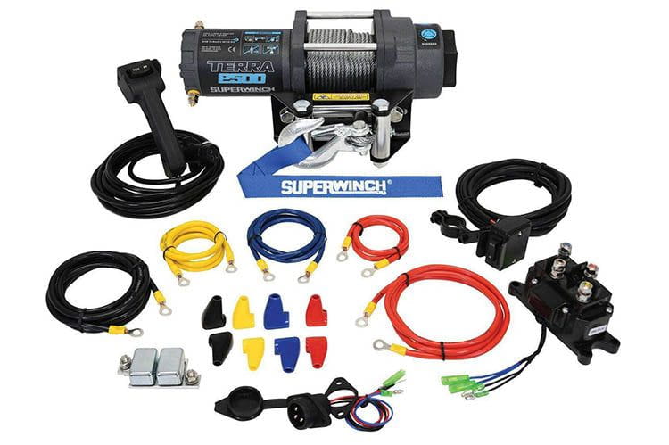 Superwinch 1125260 Terra 2500 Powersports Steel Wire Rope Winch
