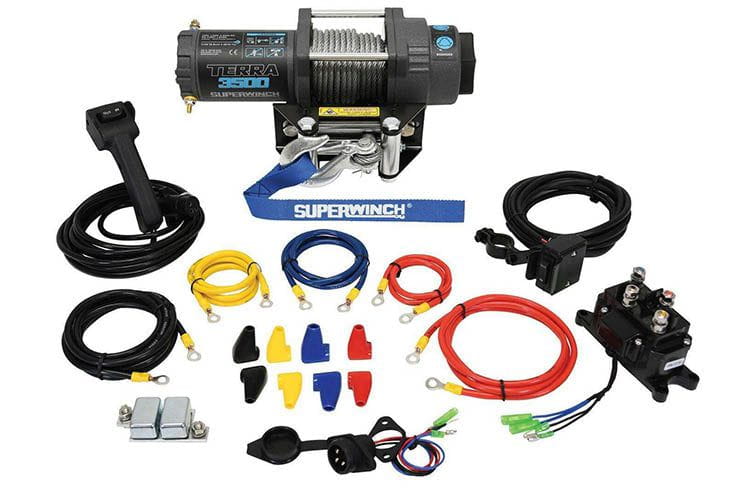 Superwinch 1135260 Terra 3500 Powersports Steel Wire Rope Winch