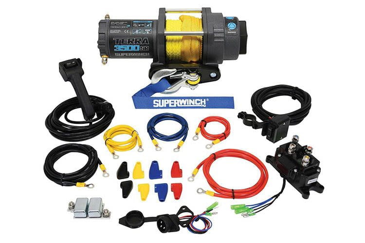 Superwinch 1135270 Terra 3500SR Powersports Synthetic Rope Winch