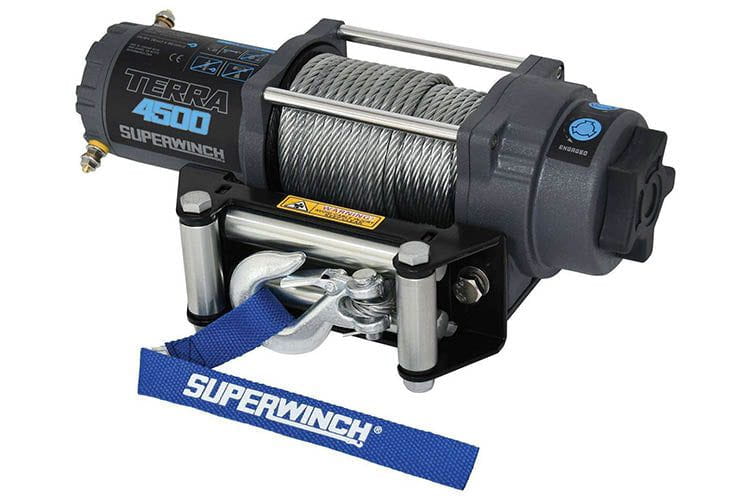 Superwinch 1145260 Terra 4500 Powersports Steel Wire Rope Winch