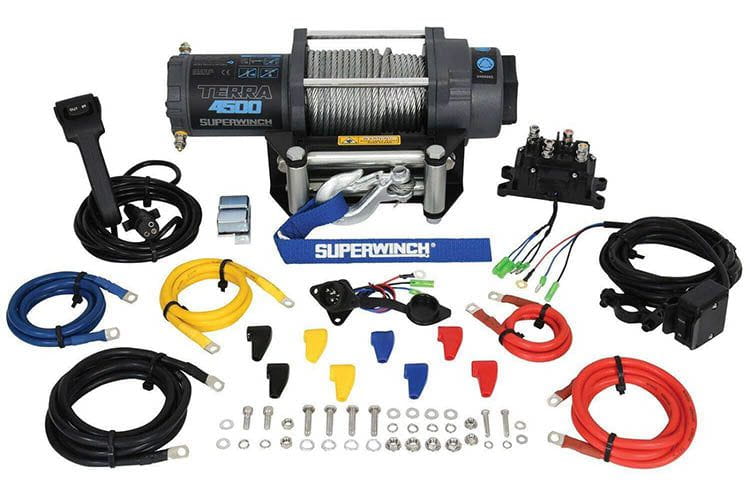 Superwinch 1145260 Terra 4500 Powersports Steel Wire Rope Winch