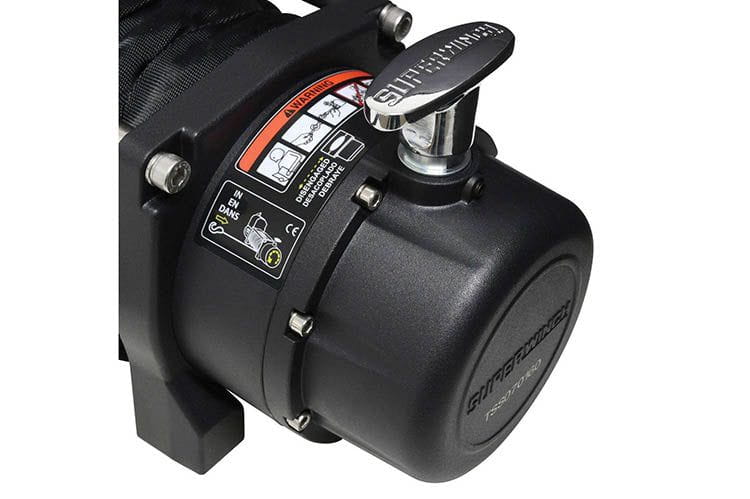 Superwinch 1511201 Tiger Shark 11500SR 12V Synthetic Rope Winch