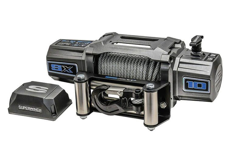 Superwinch 1710200 SX10 12V 10000 Steel Wire Rope Winch