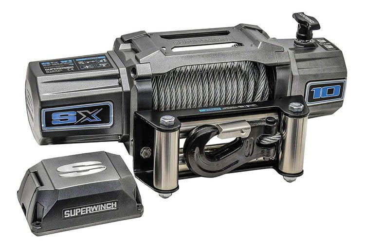 Superwinch 1710200 SX10 12V 10000 Steel Wire Rope Winch