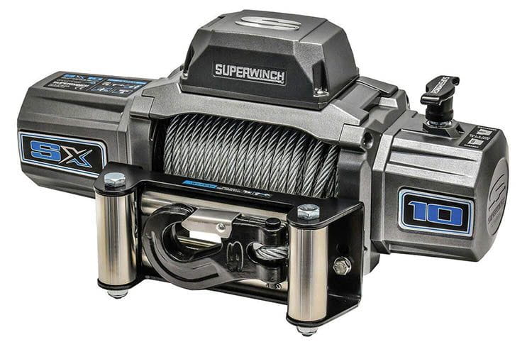 Superwinch 1710200 SX10 12V 10000 Steel Wire Rope Winch