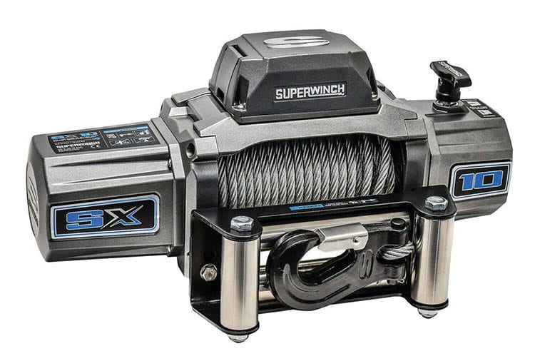Superwinch 1710200 SX10 12V 10000 Steel Wire Rope Winch