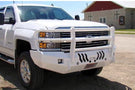 Throttle Down Kustoms BGRILCH Chevy Silverado 2500HD/3500HD 2001-2025 Front Bumper with Grille Guard