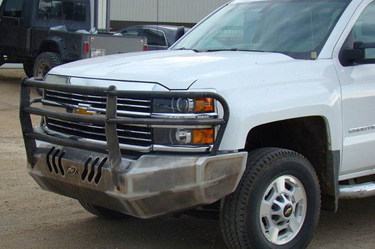 Throttle Down Kustoms BGRILCH Chevy Silverado 2500HD/3500HD 2001-2025 Front Bumper with Grille Guard
