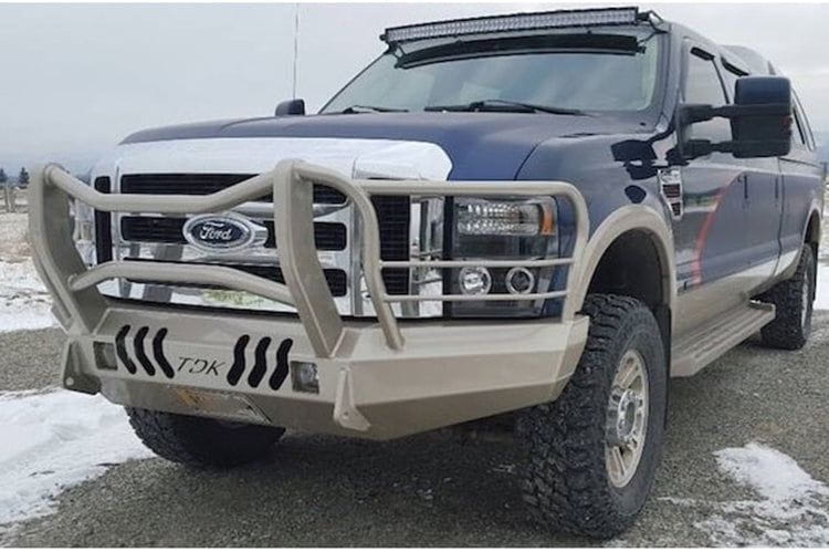 Throttle Down Kustoms BGRMAF Ford F250/F350 Superduty 1992-2025 Front Bumper Mayhem Guard