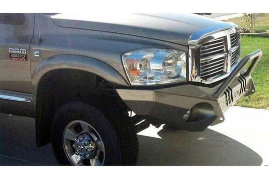 Throttle Down Kustoms Push Bar for 1994-2024 Dodge Ram 2500/3500 Front Bumper.