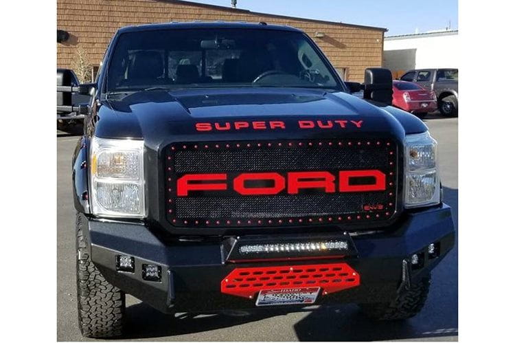 Throttle Down Kustoms CBUF Ford F250/F350 Superduty 1992-2025 Cyclone Front Bumper