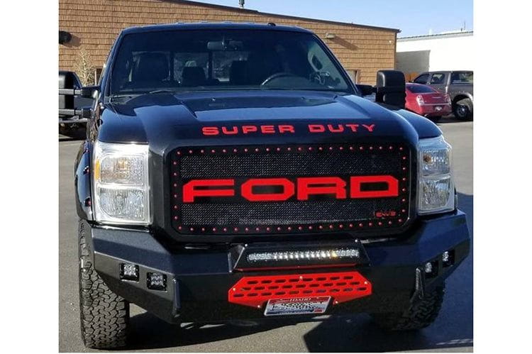 Throttle Down Kustoms CBUF Ford F450/F550 Superduty 1999-2025 Cyclone Front Bumper