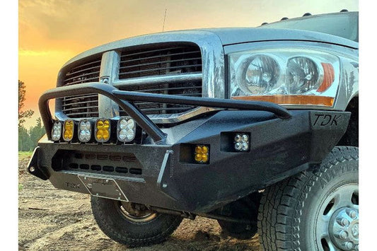 Throttle Down Kustoms Hurricane Front Bumper for 1994-2024 Dodge Ram 2500/3500