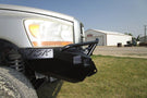 Throttle Down Kustoms Hurricane Front Bumper for 1994-2024 Dodge Ram 4500/5500, Heavy-duty Steel with Bull Bar Design.