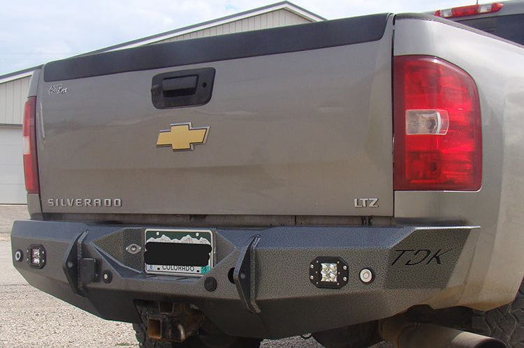 Throttle Down Kustoms RNOCH Chevy Silverado 2500HD/3500HD 2001-2025
 Rear Bumper