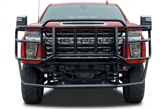 Thunderstruck grille guard CHD24-100CA camera compatible on 2024+ Chevy Silverado 2500HD/3500HD