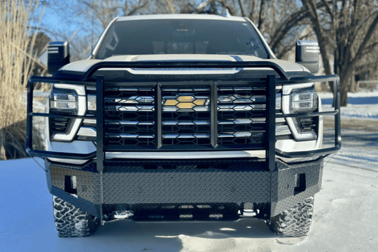 Thunderstruck Tread Elite front bumper CHD24-200PA camera and park assist compatible on 2024+ Silverado 2500HD/3500HD