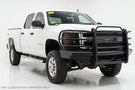 Tough Country Chevy Silverado 2500/3500 2007-2010 Front Bumper with Expanded Metal and Tow Hooks,  Gloss Black Powder Coat Finish TFR3407CLRE