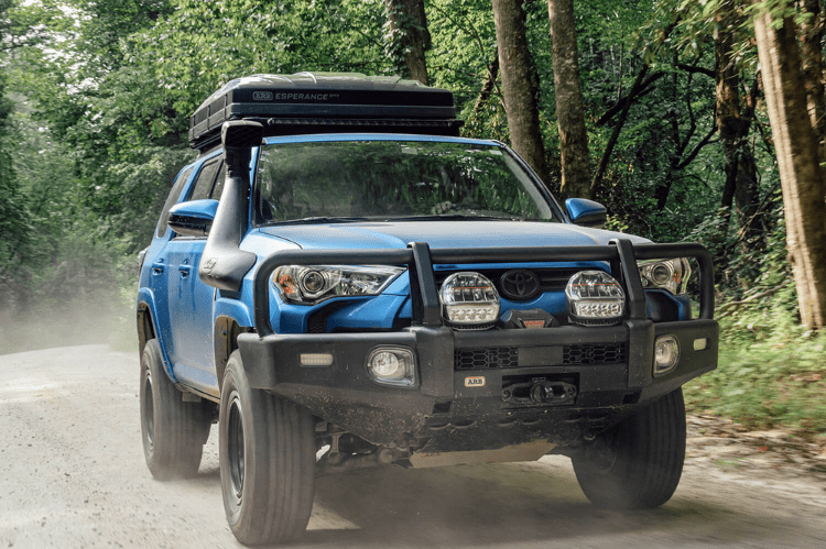 ARB 3421570KB Toyota 4 Runner 2014-2023 Summit Bar Front Bumper Winch Ready with Grille Guard Powder Coat Finish