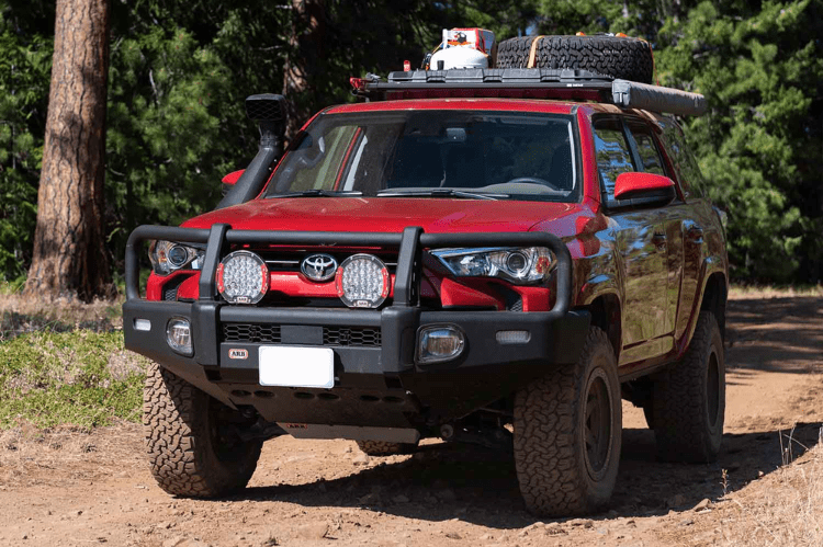 ARB 3421570KB Toyota 4 Runner 2014-2023 Summit Bar Front Bumper Winch Ready with Grille Guard Powder Coat Finish